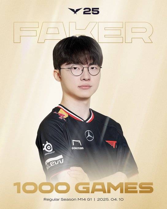 電競傳奇再續(xù)寫！Faker成LCK史上首位千場選手