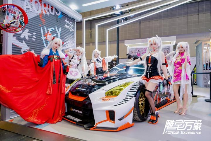 BW2025技嘉AORUS次元突破！硬核電競引爆文化狂潮